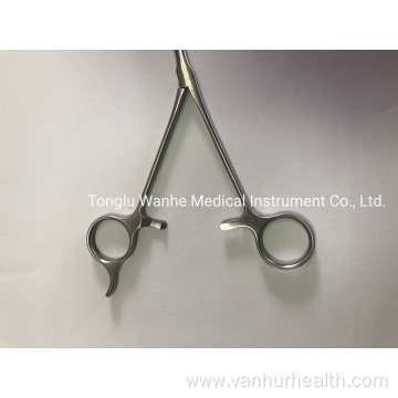 Thoracoscopy Instruments Straight Needle Holder Forceps